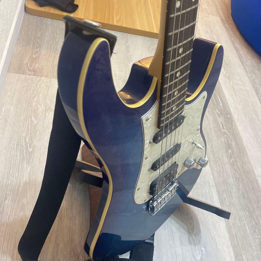 FGN エレキギターN427 ケース、スタンドセット JOS2-FM-R/JBT