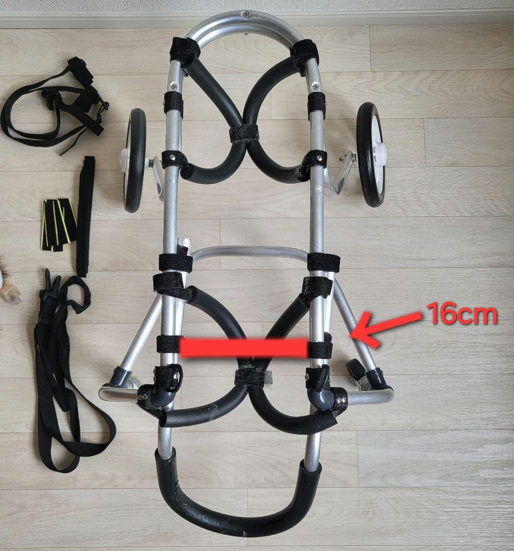 犬用車椅子(ポチの車イス)４輪 介護