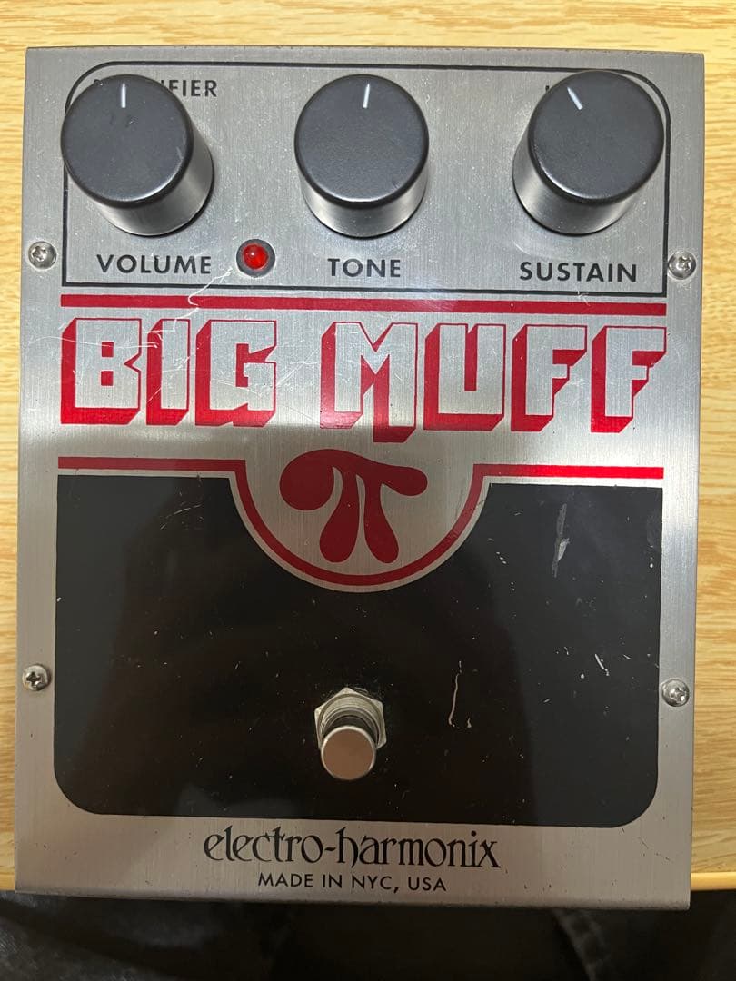 Electro-harmonix BIG MUFF 変換ケーブル付き