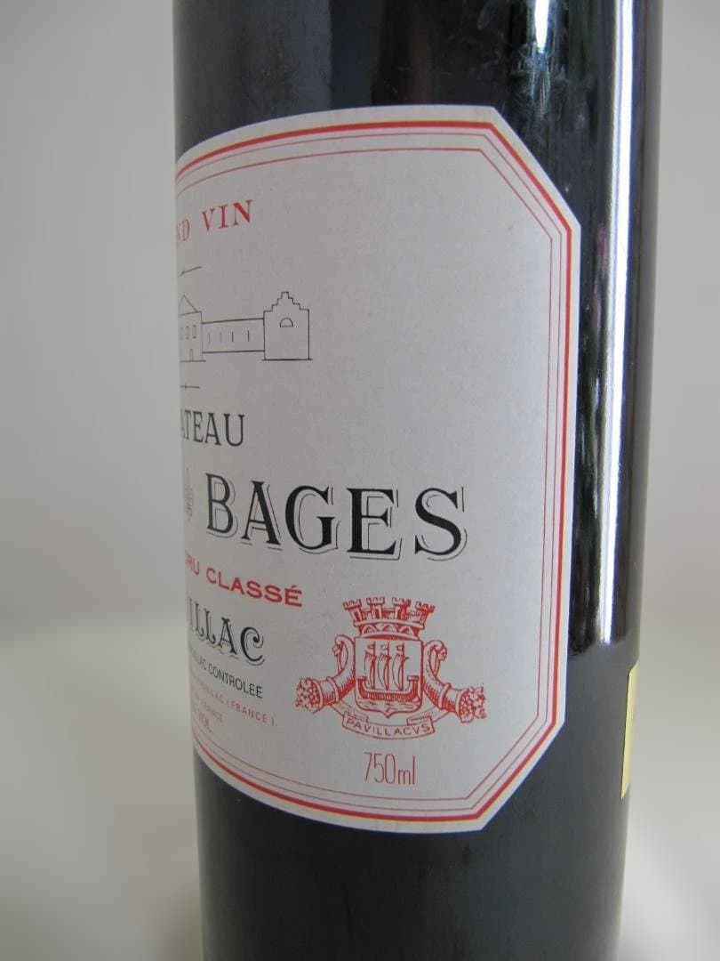 シャトー　ランシュ　バージュ 1989 年　赤ワイン