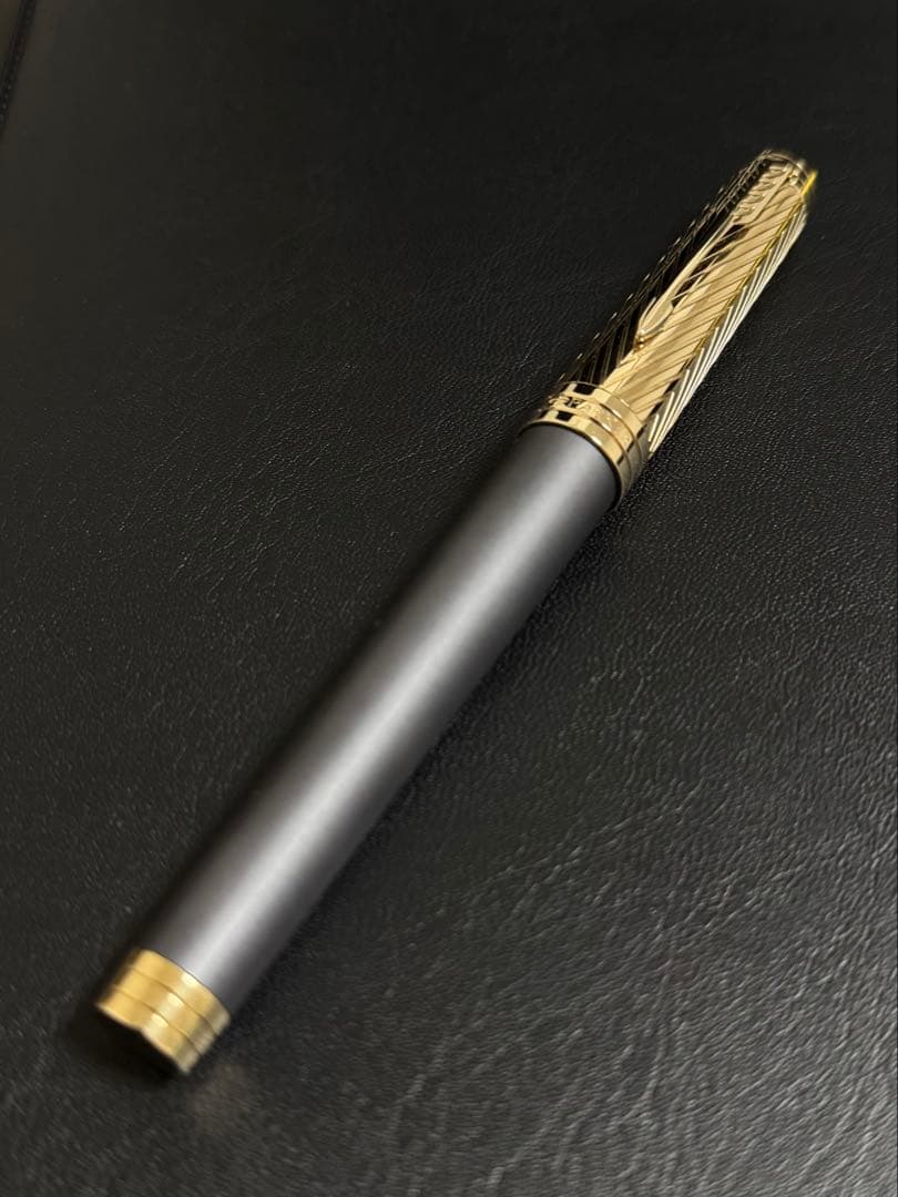 PARKER パーカー 万年筆 プリミエ ストームグレイGT F(細字)