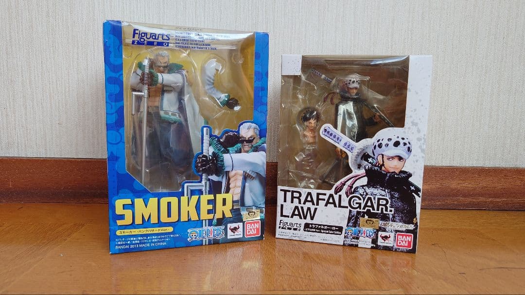 ワンピース フィギュア SMOKER & TRAFALGAR LAW