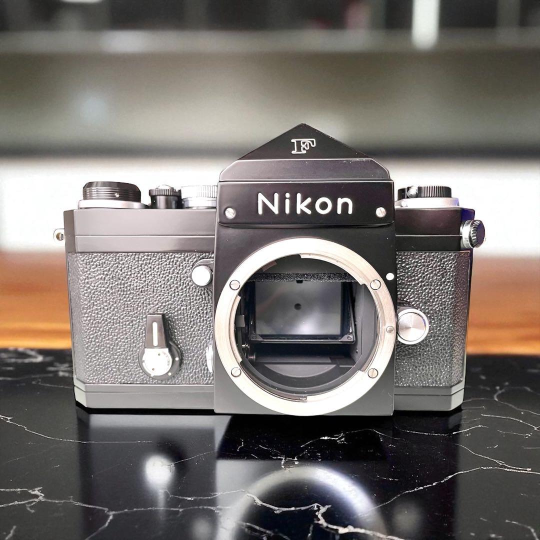 【OH済×コレクターズ未使用品】ニコンFアイレベル　　希少ブラックボディ