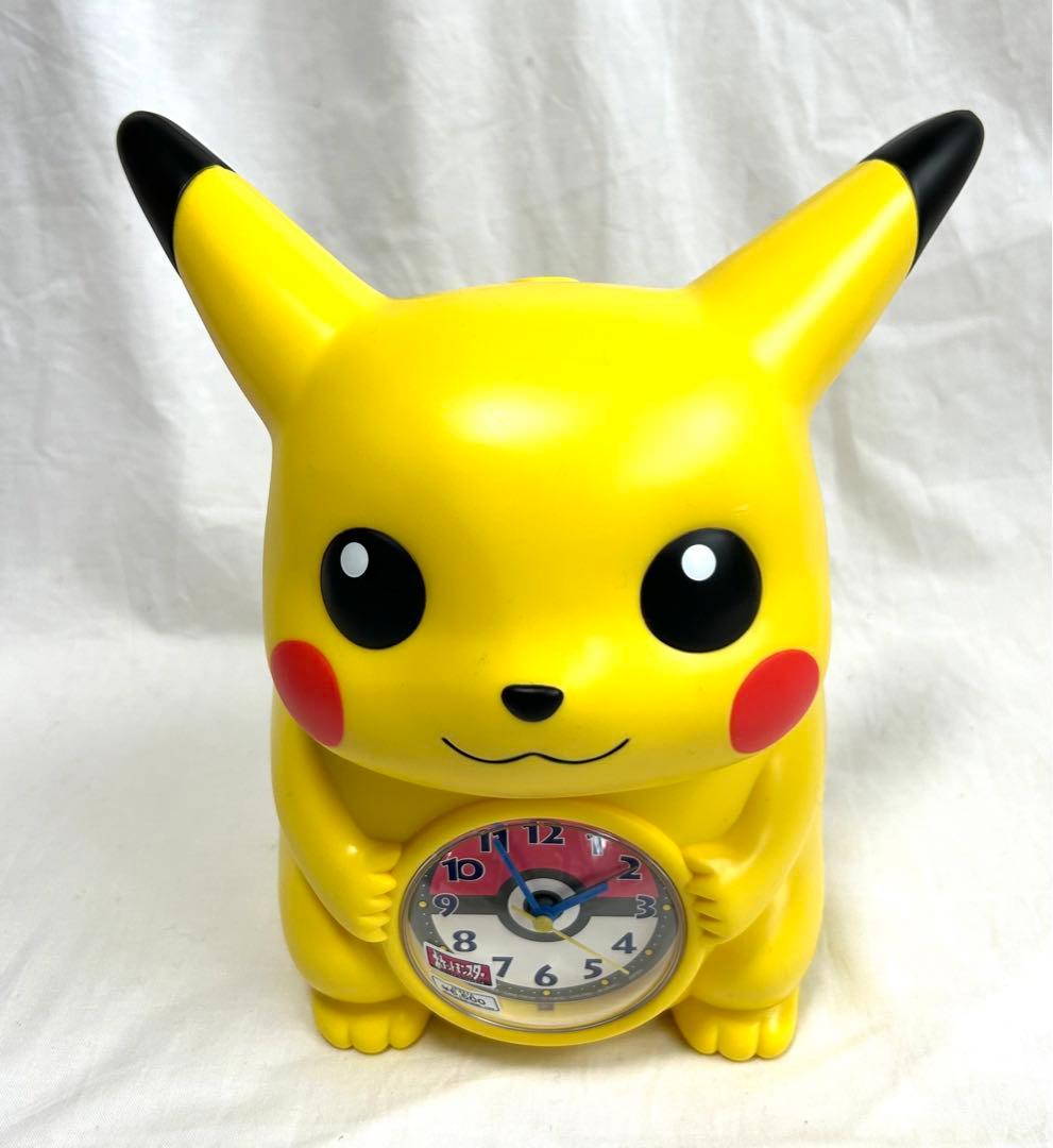 【新品 未使用】初期のピカチュウ 置き時計 ポケモン