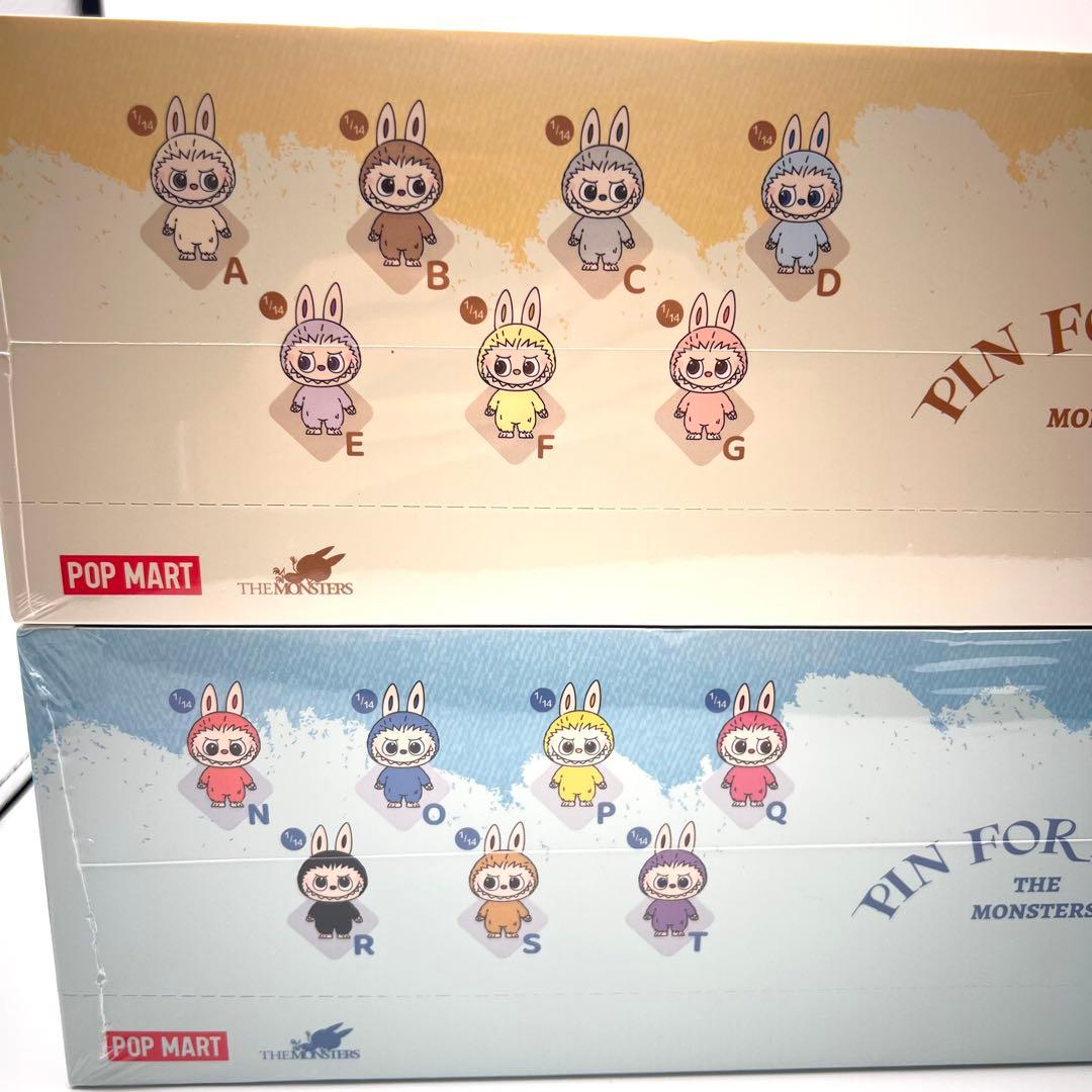 【未開封】ラブブ　アソート2ボックス　イニシャル　PIN FOR LOVE