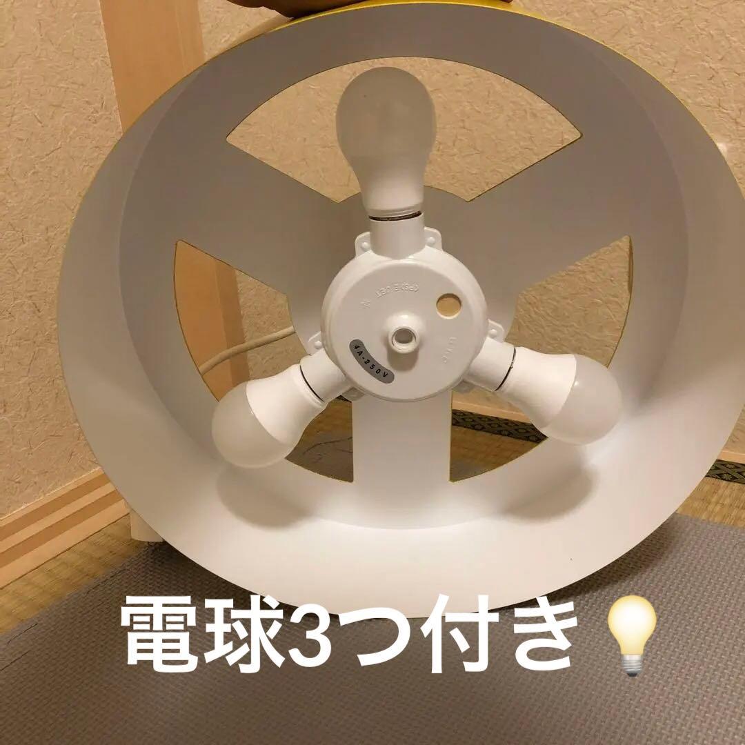 【unico】美品 Olika LAMP 3BULB PENDANT 電球付き