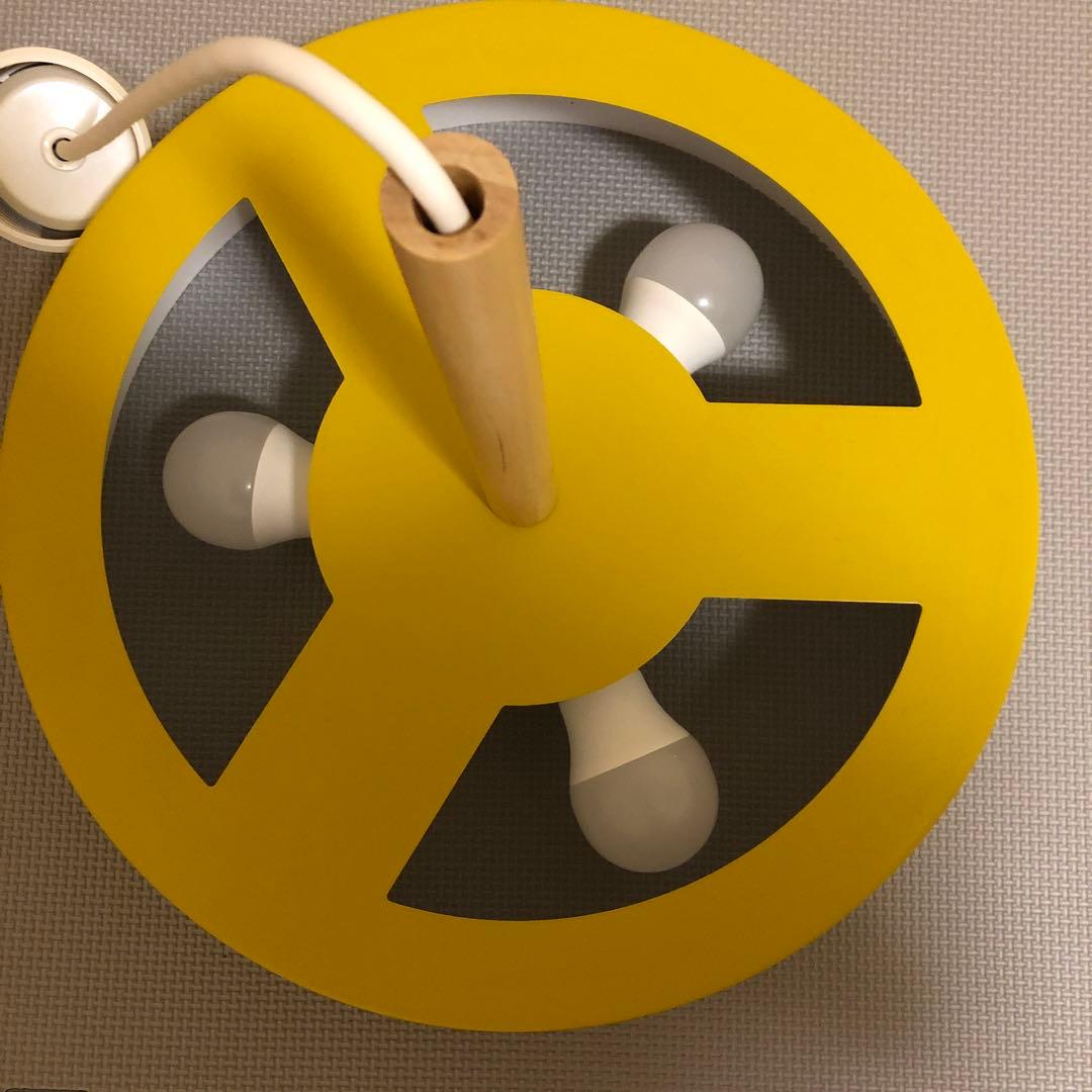 【unico】美品 Olika LAMP 3BULB PENDANT 電球付き