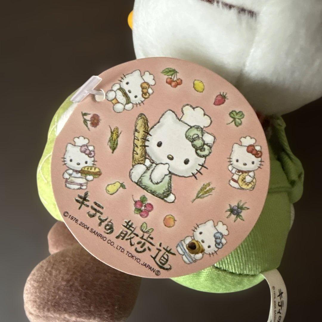 A*い様 サンリオ　ハローキティ　2004年　キティの散歩道　ぬいぐるみ　メロン