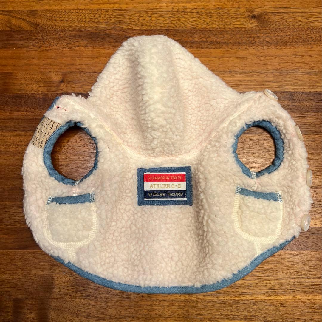 アトリエGG フィールド ボア ベスト 美品！ 19ハーフ