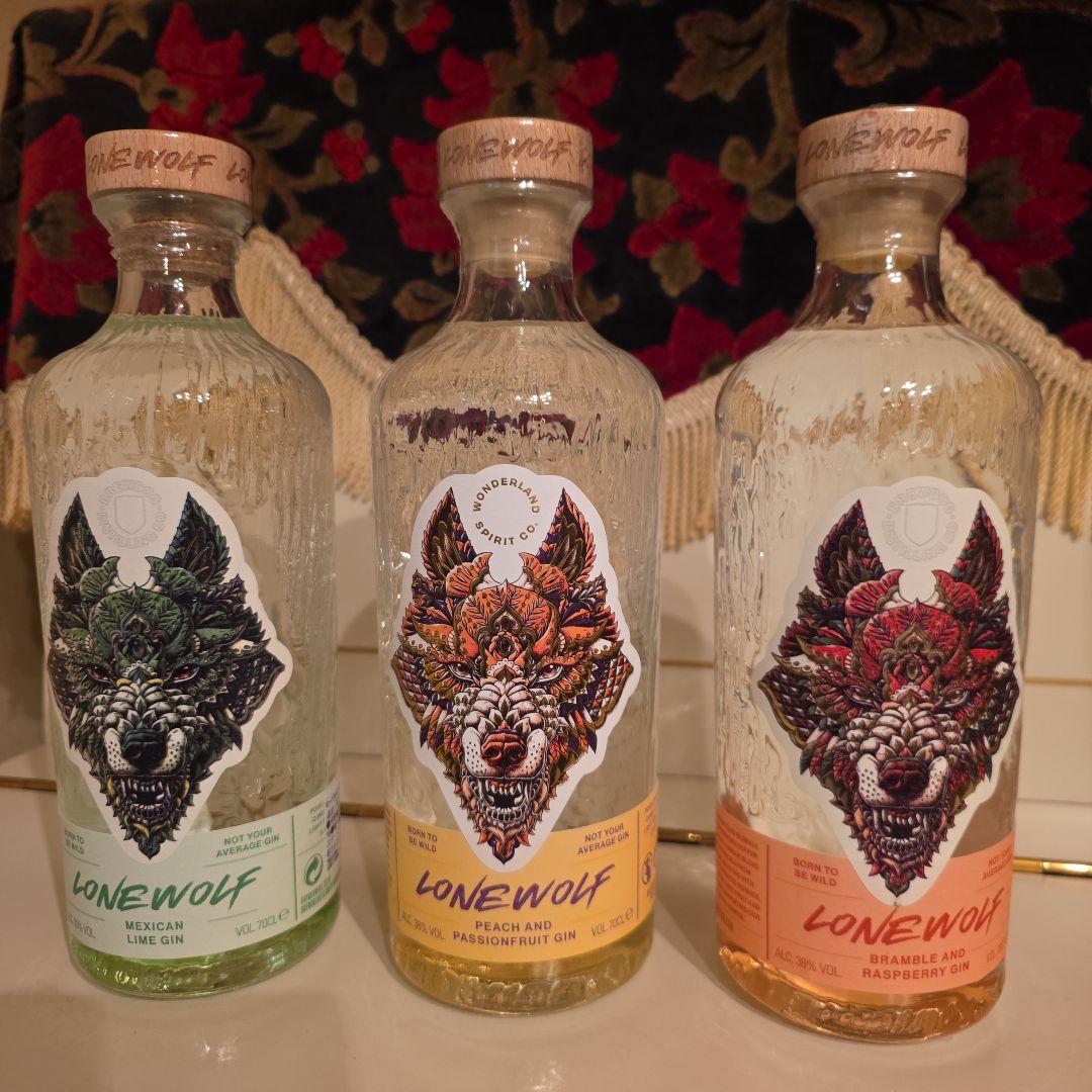 < 新商品 > [ 限定商品 ] Lonewolf ジン 3本セット<最安値>