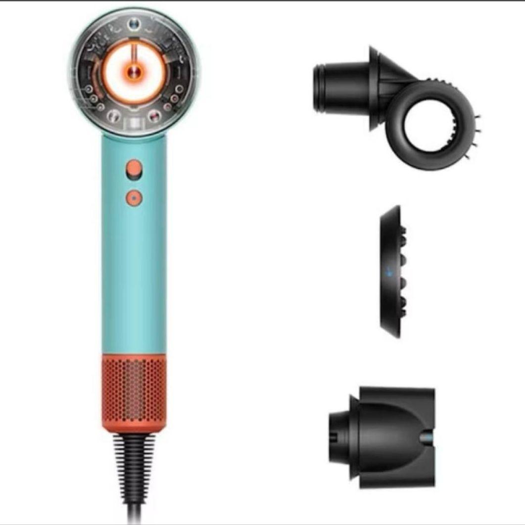 【値下げ】新品 ダイソン Dyson ドライヤー HD16 水色