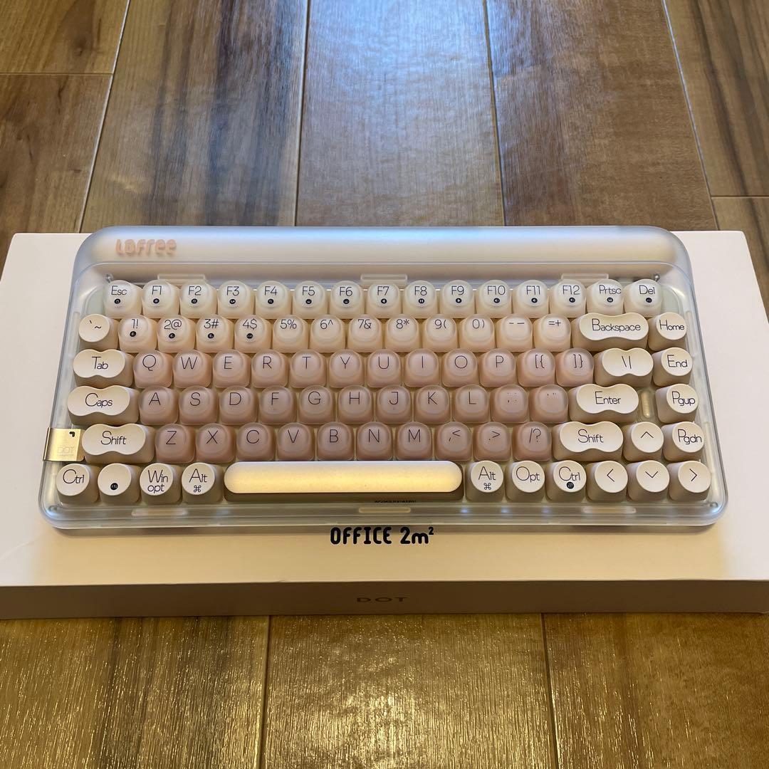 lofree ファンデーションピンク　キーボード 本体