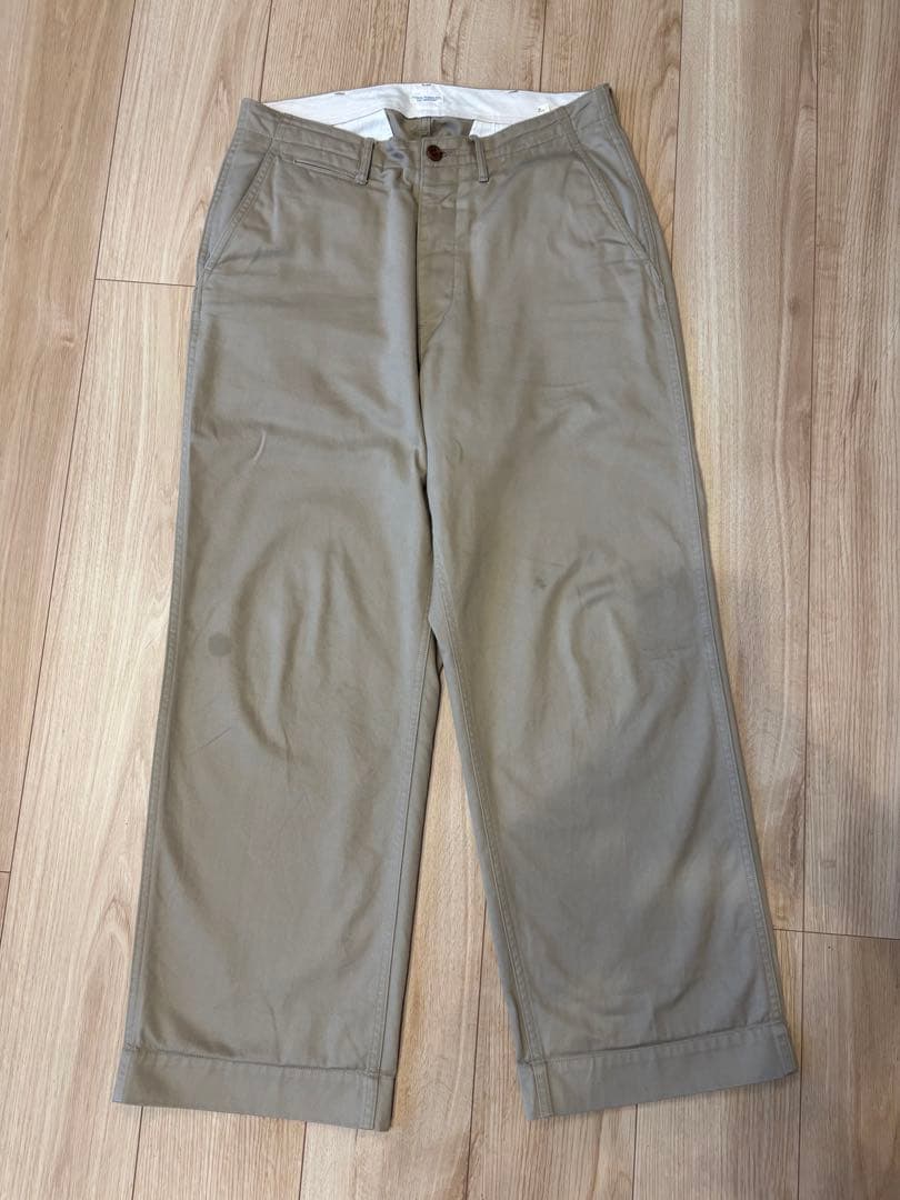 【着画あり】フィグベル　Officer Trousers Wide