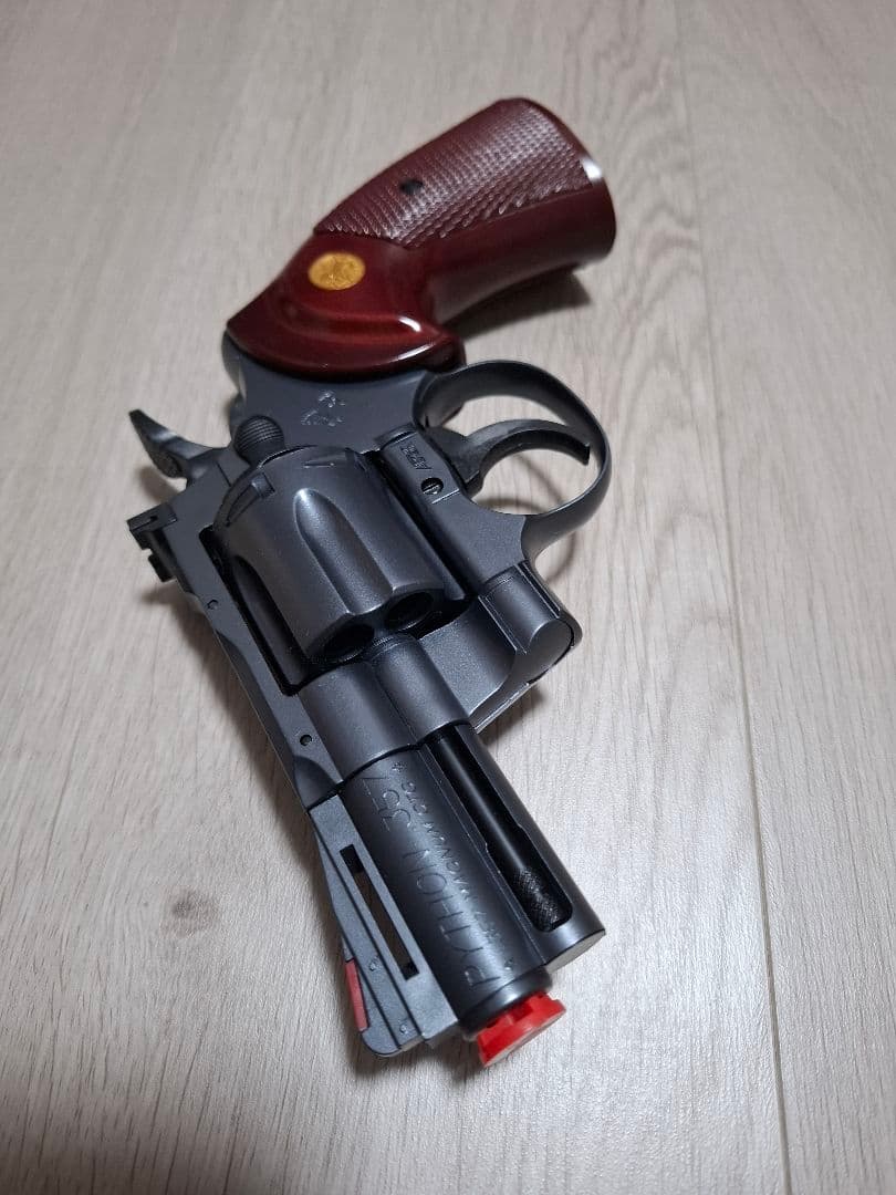 極美品　ASGK承認　クラウンモデル　エアリボルバー　10才以上用　おもちゃ