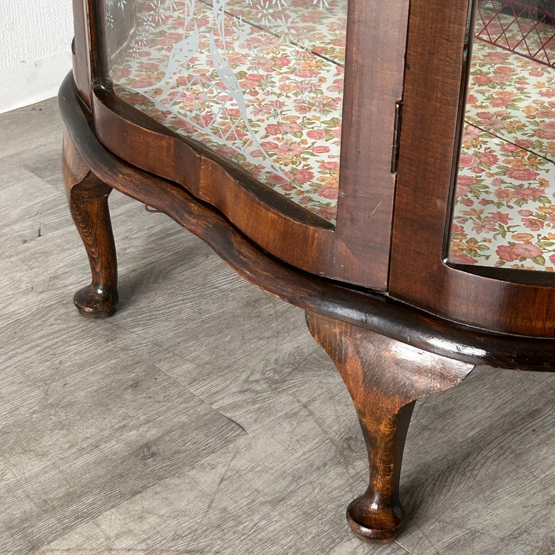 イギリス アンティーク家具 ディスプレイ キャビネット 1930年頃 773A