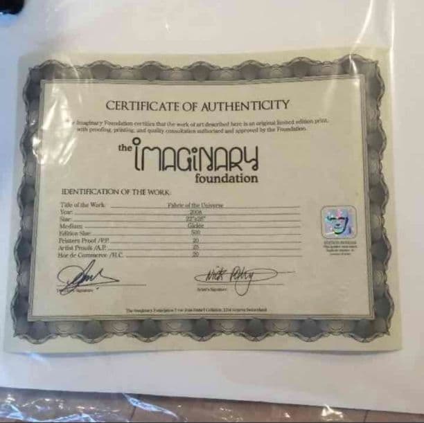 Imaginary Foundation シルクプリントポスター