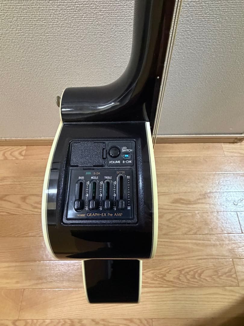 【お買得】タカミネ　アコースティックギター ブラック　PT-106