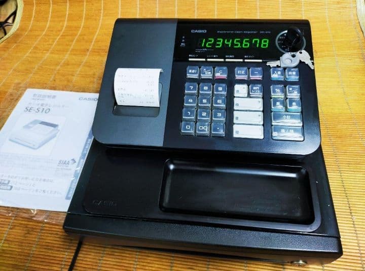 カシオレジスター　SE-S10　人気コンパクト送料無料　116600