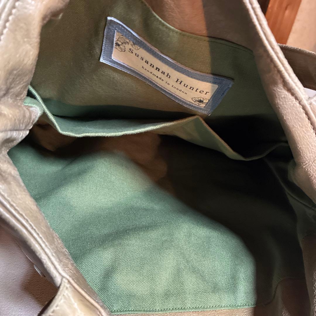 英国製 Susannah Hunter スザンナハンター本革トートバッグ美品