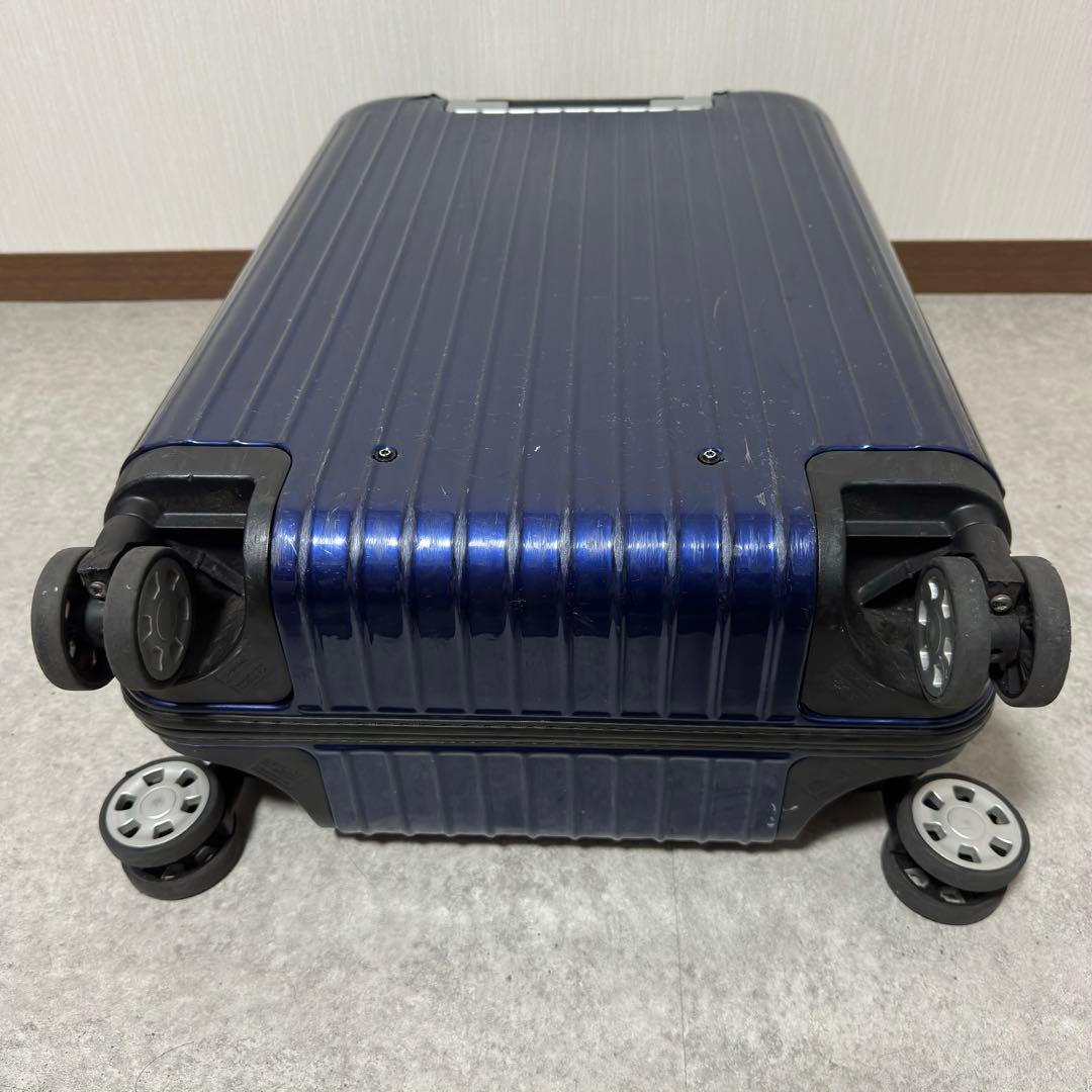 RIMOWA キャリーケース 63L ブルー 4輪 TAS 831.63