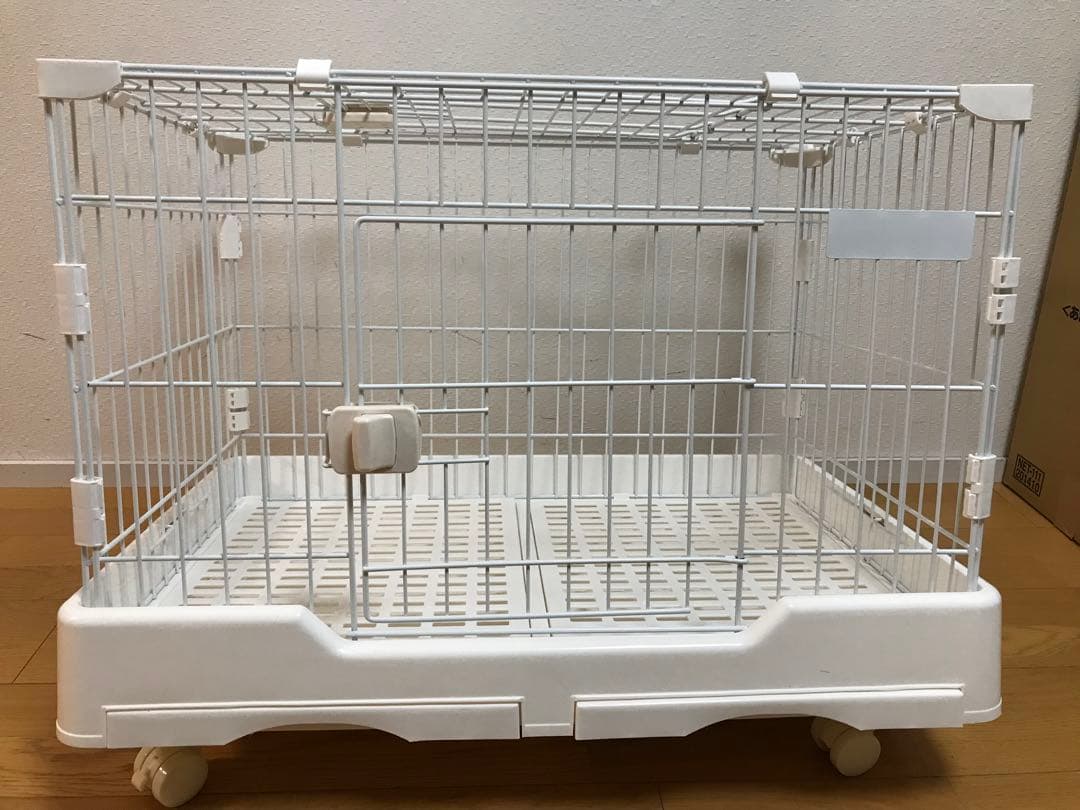 ウサギ　動物ケージ72 白