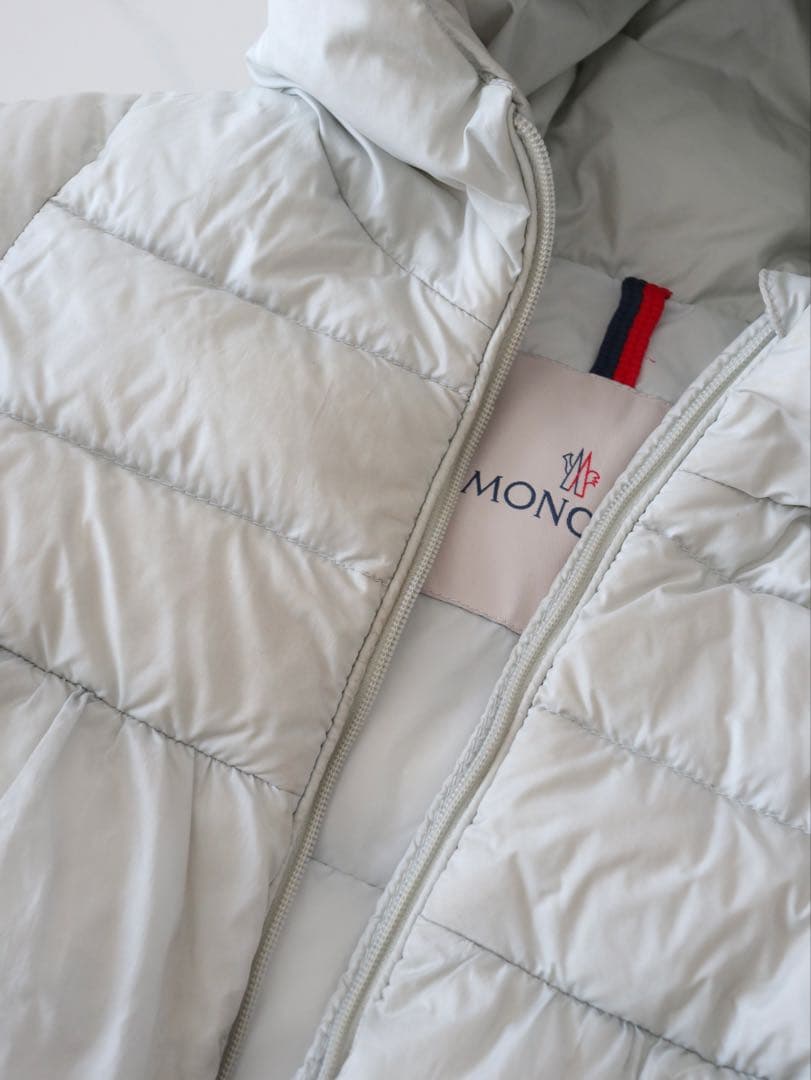 【2024年購入】MONCLER フード付きフリルダウンコート 76cm