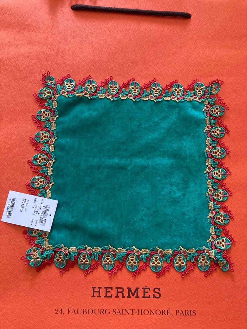 【新品未使用】近沢レース　タオルハンカチ5枚セット!