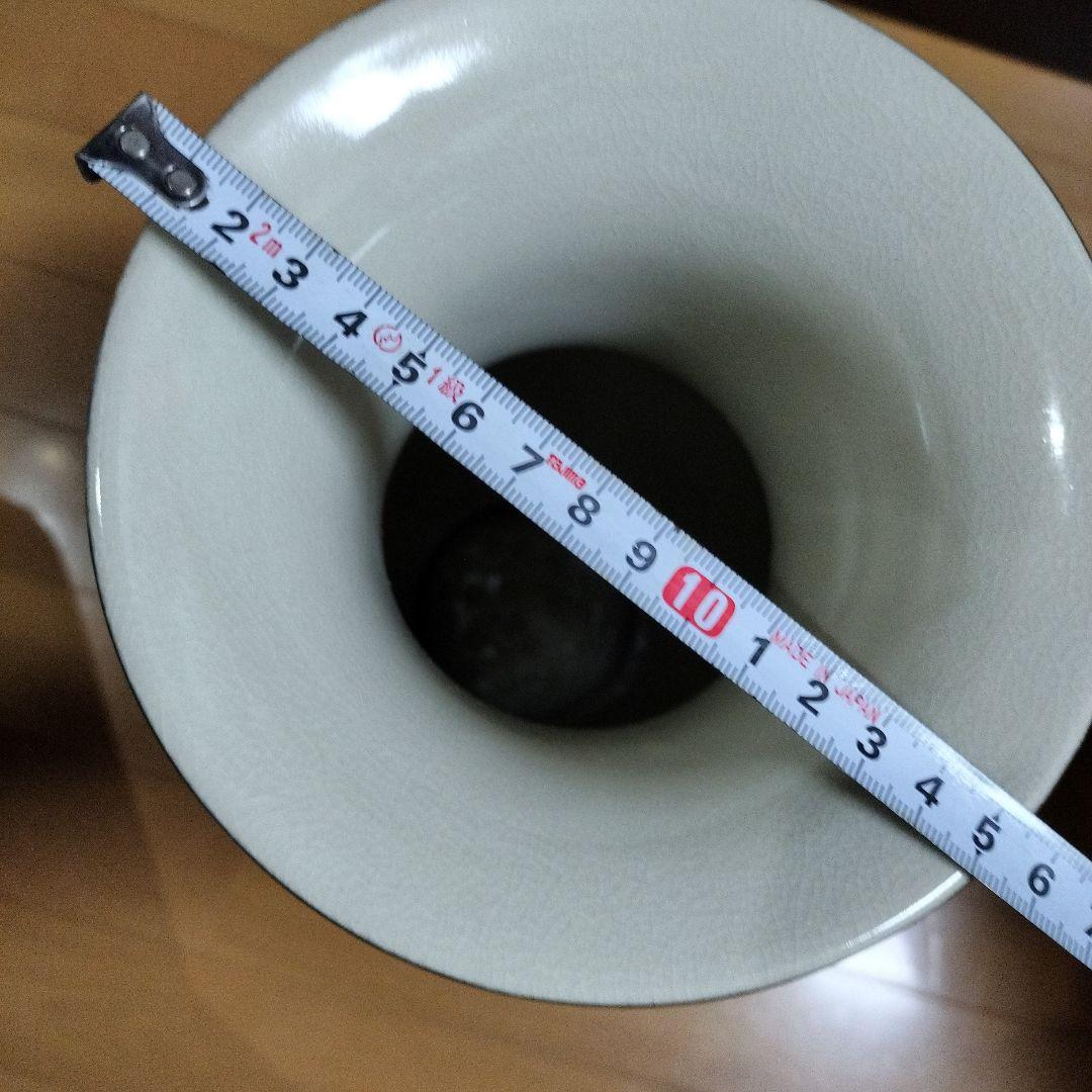 九谷焼 七福神 花瓶 金彩色絵 縁起物