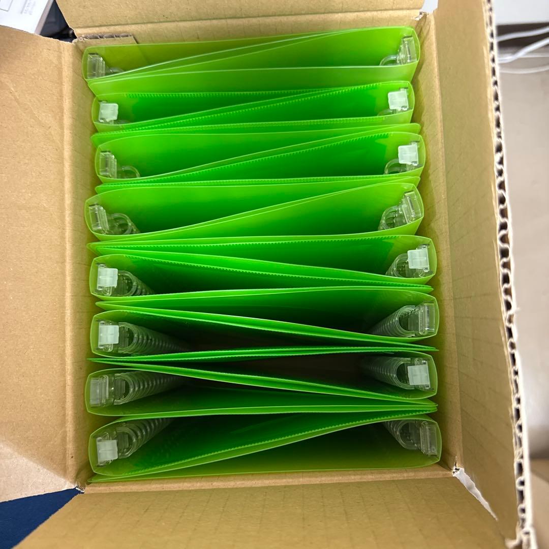 ルーAP131YG A5スリムクリアホルダー 17冊セット