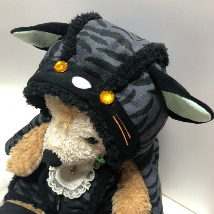 ダッフィー   ハロウィン 黒猫 コスチューム 付き