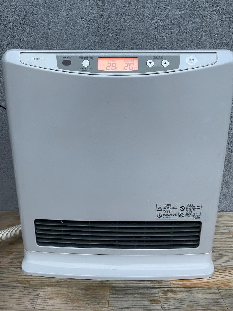 ★状態〇 温水ルームヒーター ノーリツ RH-3503RN-BL ファンヒーター