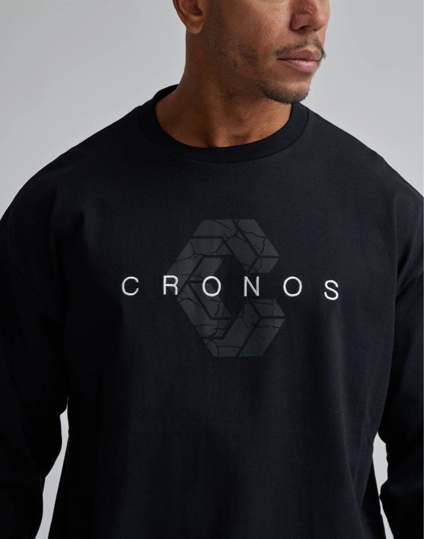 CRONOS ロングスリーブTシャツ 黒　Sサイズ