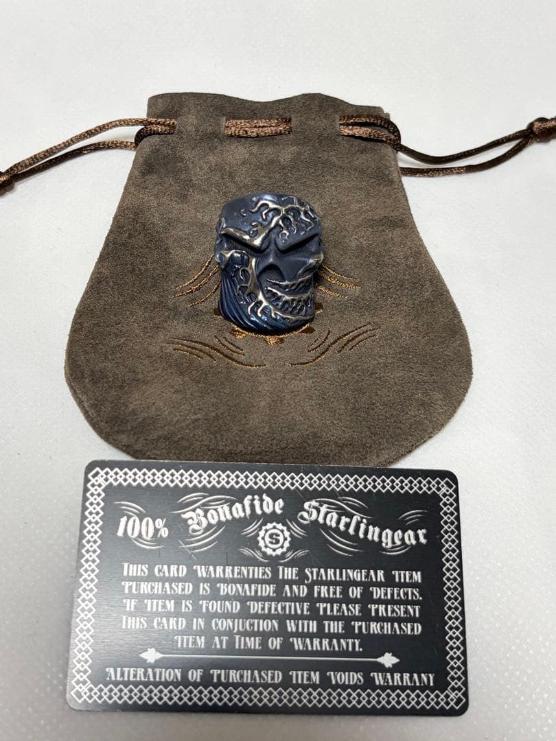 スターリンギア KANAGAWA パンチャー リング チタンブルー 希少