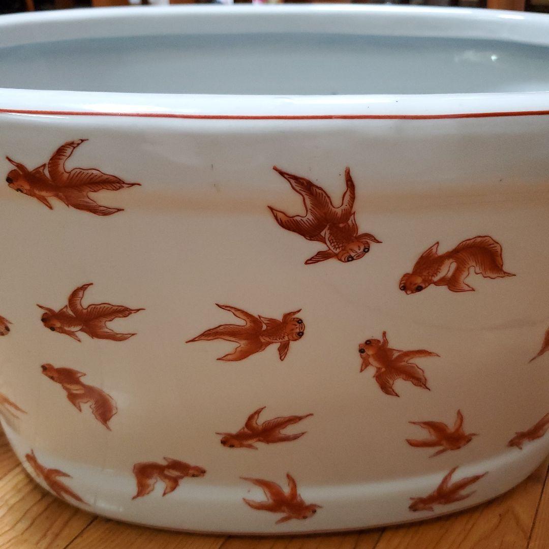 金魚鉢　陶器