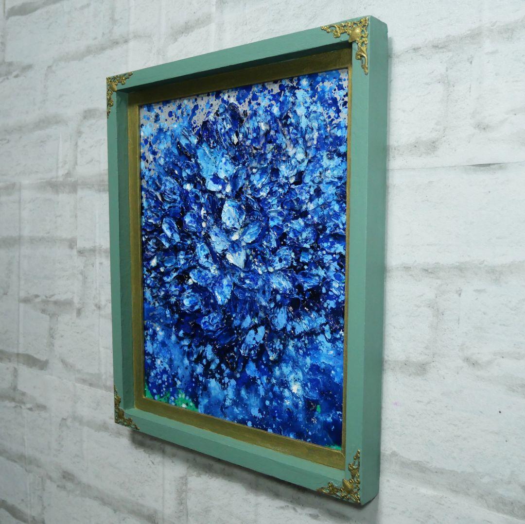 油絵 油彩 油彩画 絵 絵画【梅雨の雨】