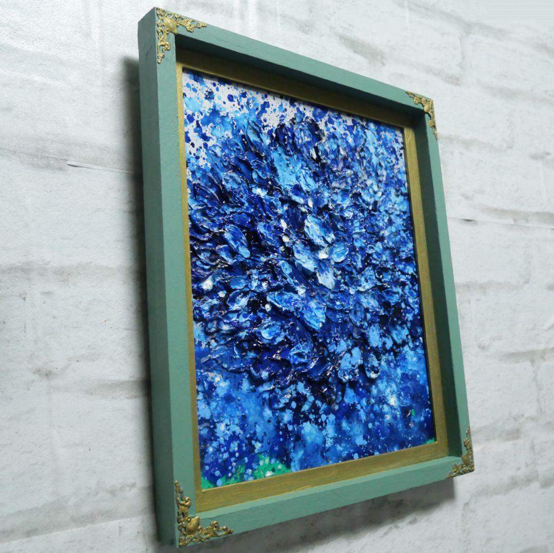 油絵 油彩 油彩画 絵 絵画【梅雨の雨】