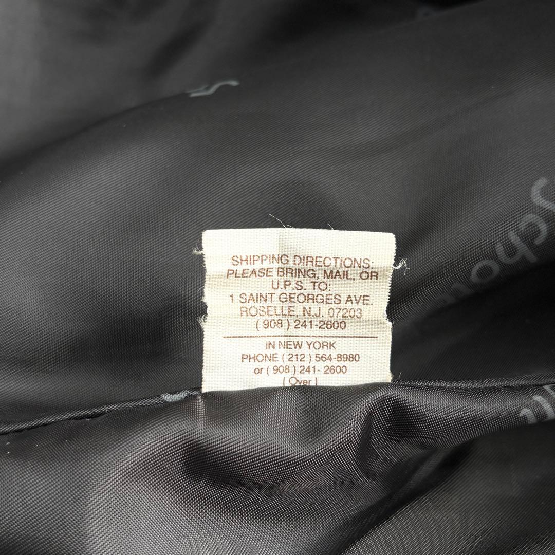 ショット 642 ライダースジャケット ライナー付 USA製 ブラック 34