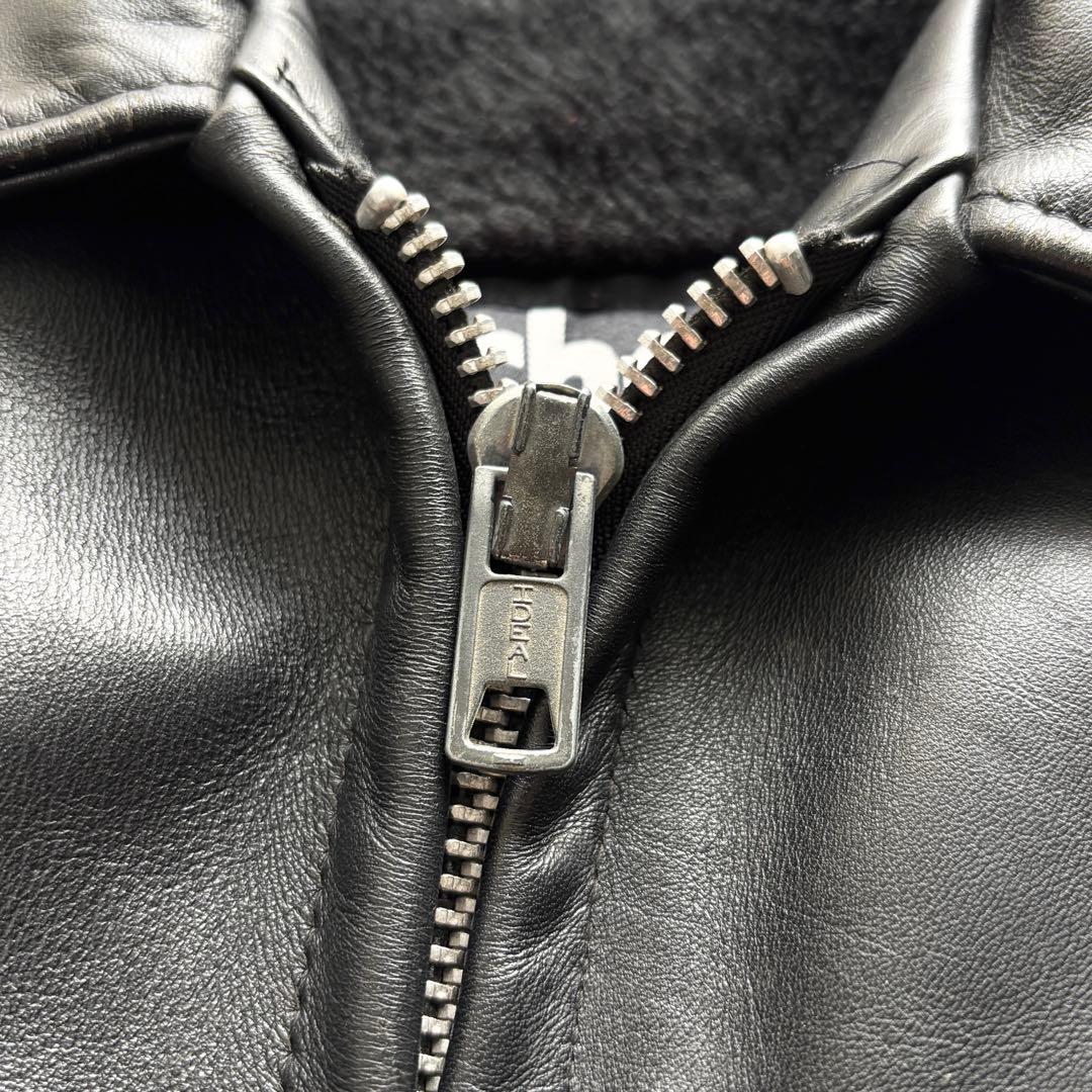 ショット 642 ライダースジャケット ライナー付 USA製 ブラック 34