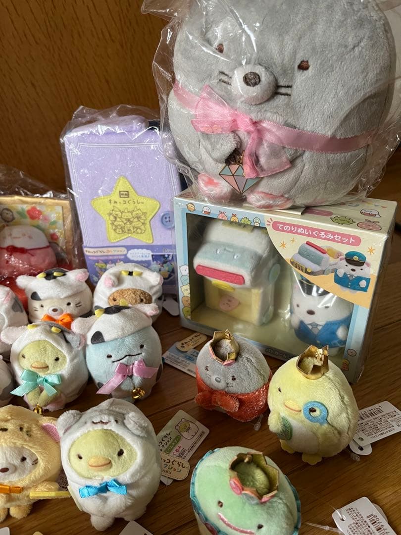 すみっコぐらし・てのりぬいぐるみセット