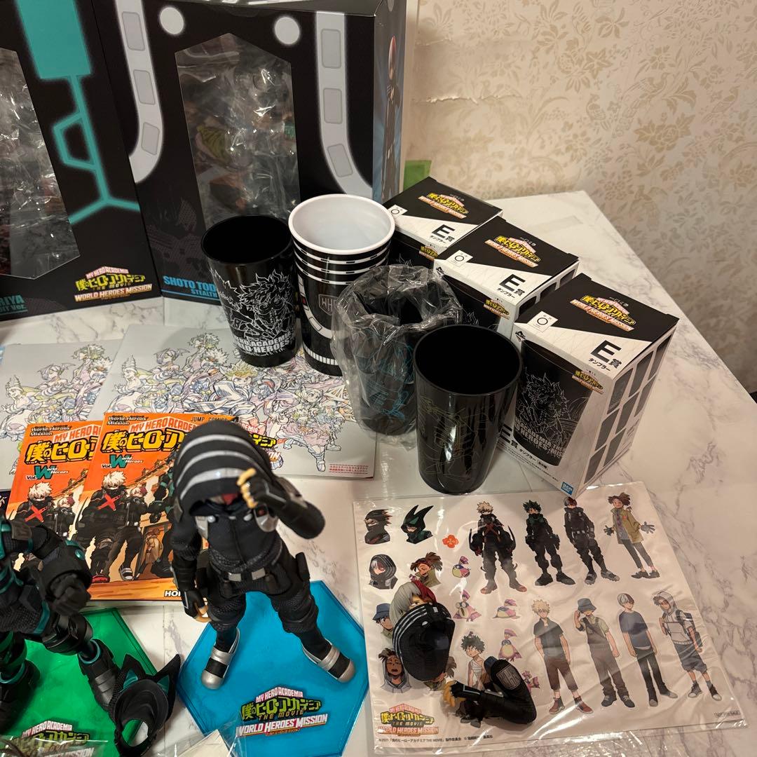 ヒロアカ　WORLD heroes mission グッズまとめ売り