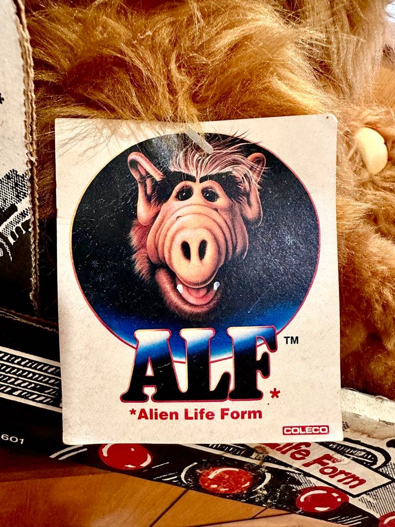 [超希少] ALF アルフ 1986年製 タグ&箱付き ぬいぐるみ ヴィンテージ