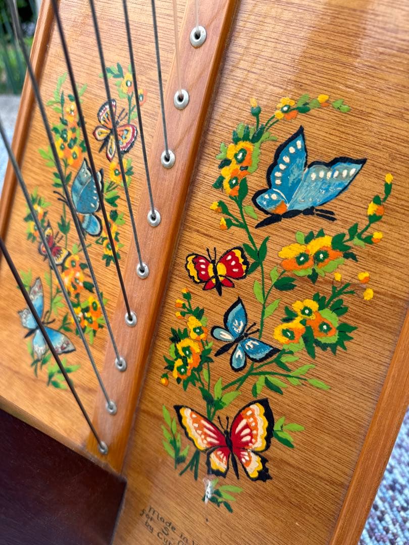 ハープ ハンドペイント装飾付 インテリアにもおすすめ