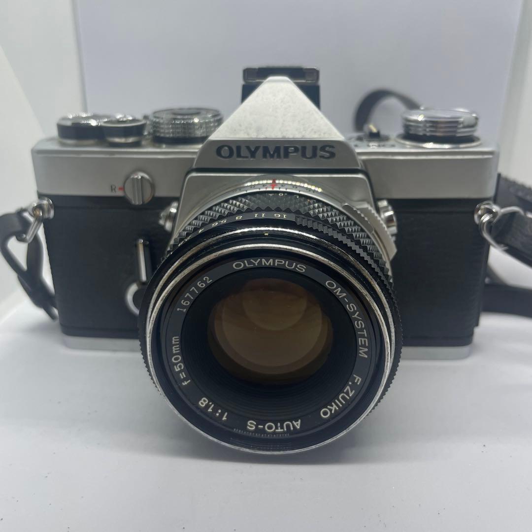 【完動品】OLYMPUS OM-1 50mm f/1.8と28mm f3.5