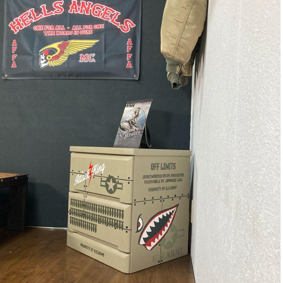 ミリタリー調チェスト「Attack☆King」【送料無料】