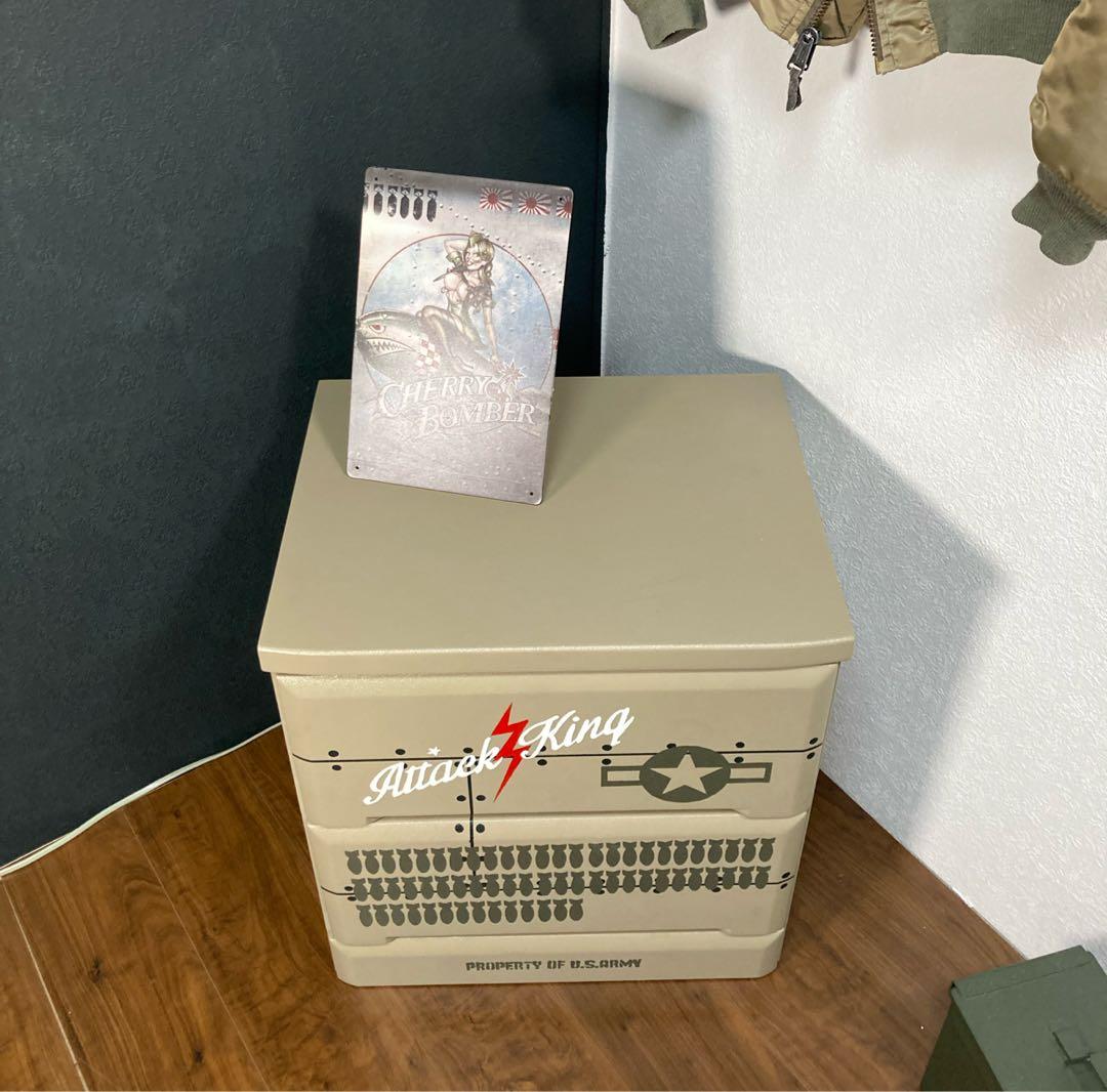 ミリタリー調チェスト「Attack☆King」【送料無料】