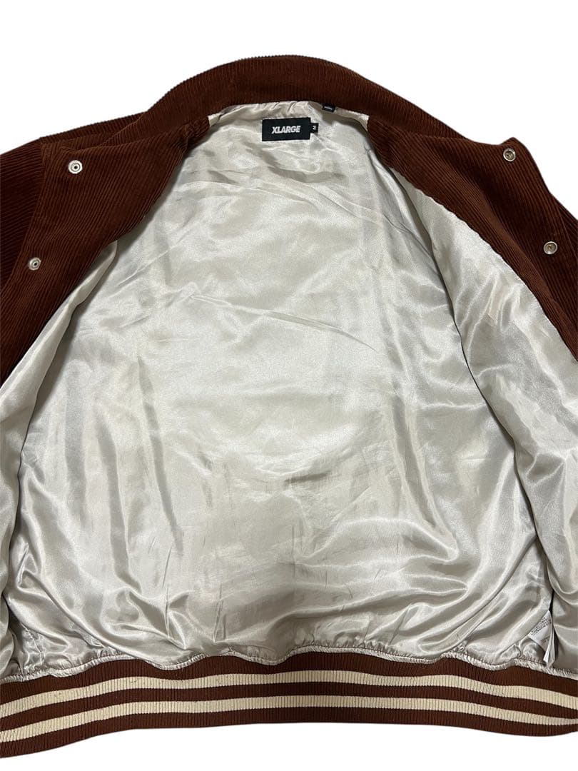 XLARGE コーデュロイジャケット ブラウン M ストリート ゆったり 美品
