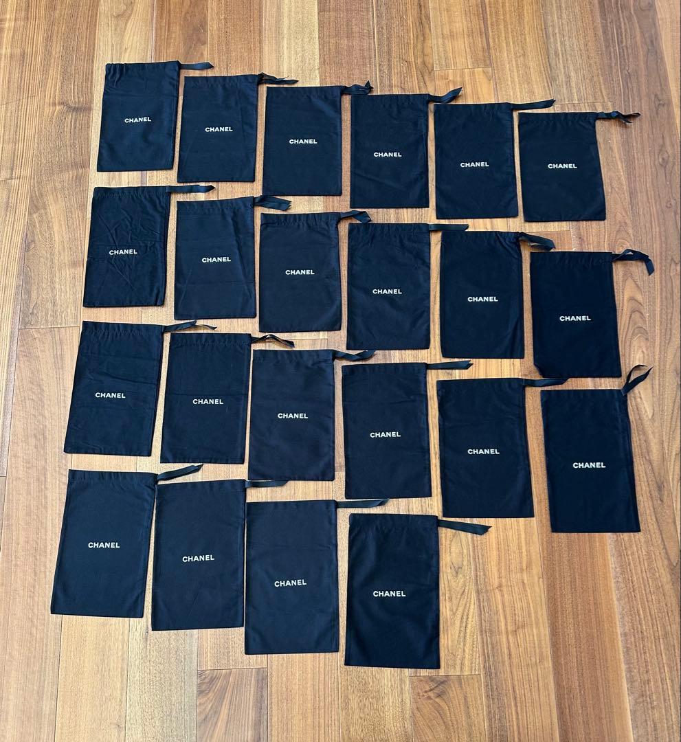 【未使用】CHANEL 保存袋(シューズ)38袋セット