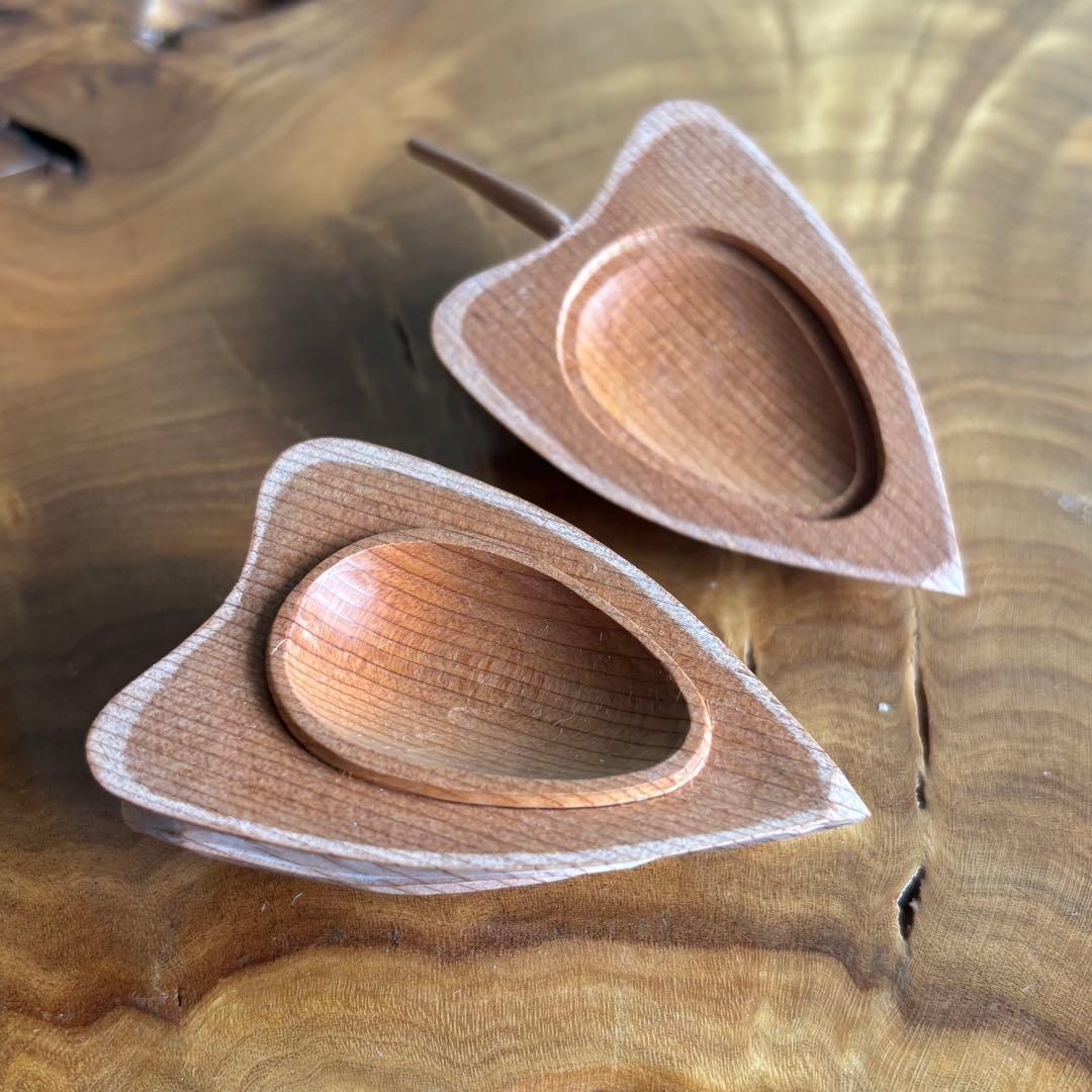 一位一刀彫 小坂礼之 ほおずき 香合 木製 茶道具 共箱 飛騨高山 細密彫