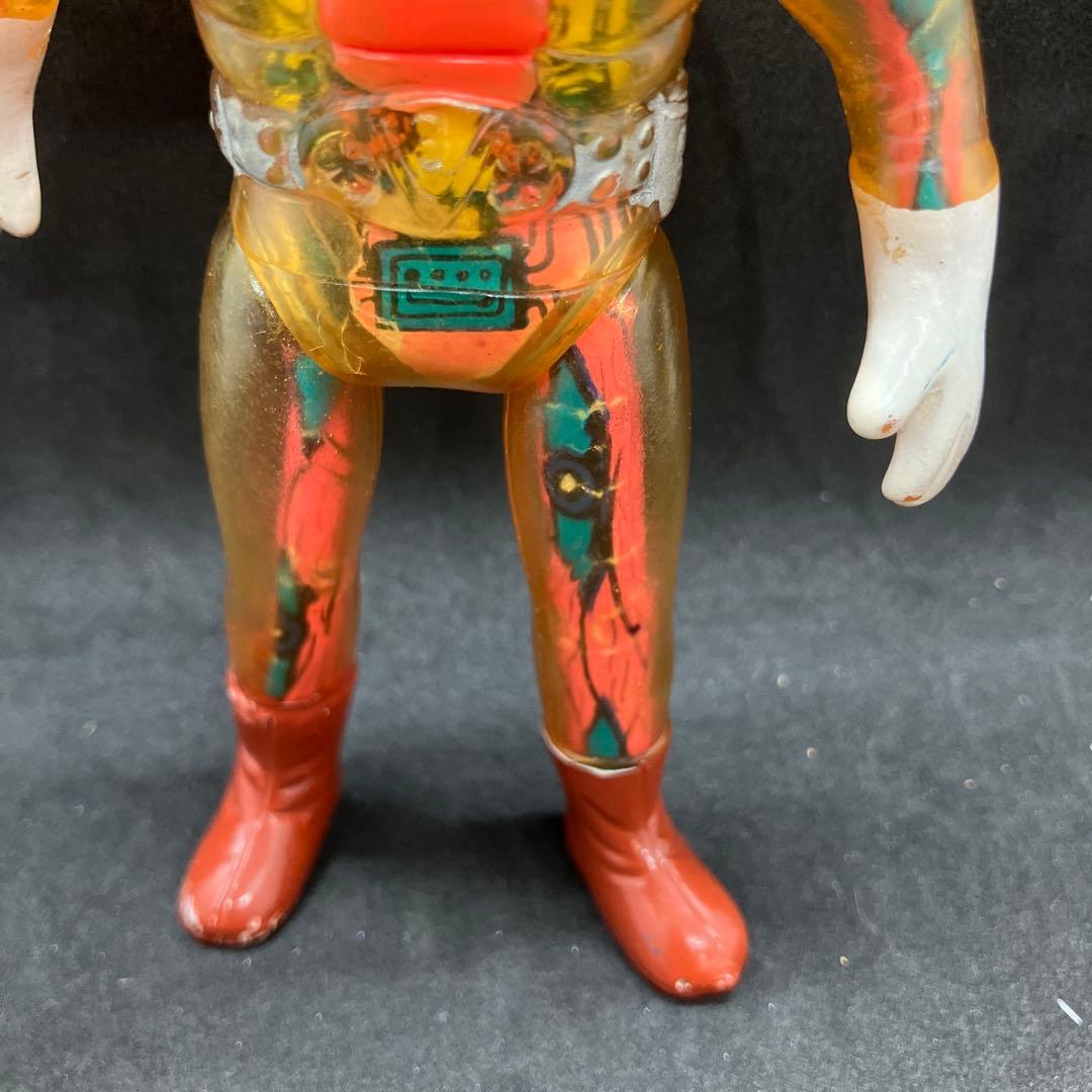 仮面ライダー V3 ポピー 改造人間 ソフビ 当時物 フィギュア