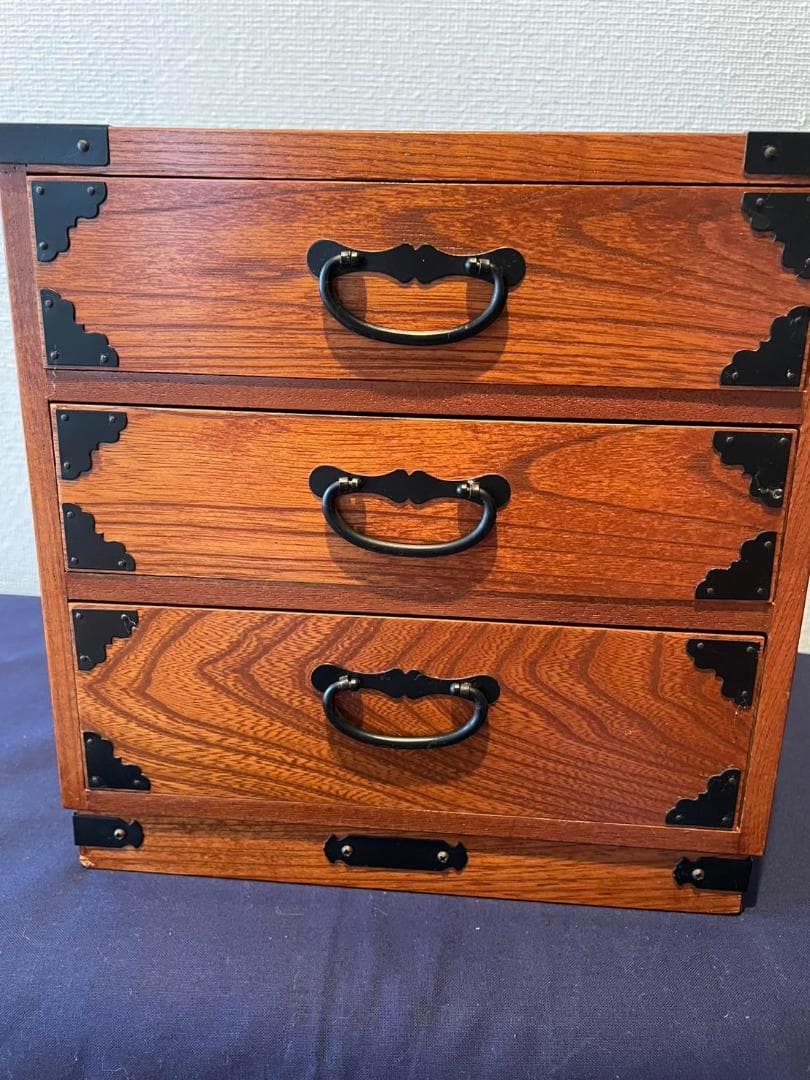 木製和たんす　引き出し3段